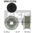 VKM 03206 93182514 1204413 Fulie alternator Opel Vectra C 1.9 marca SKF